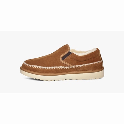 Botas UGG Neumel Stitch Slip-On Homem Marrom | PT-EAQWI